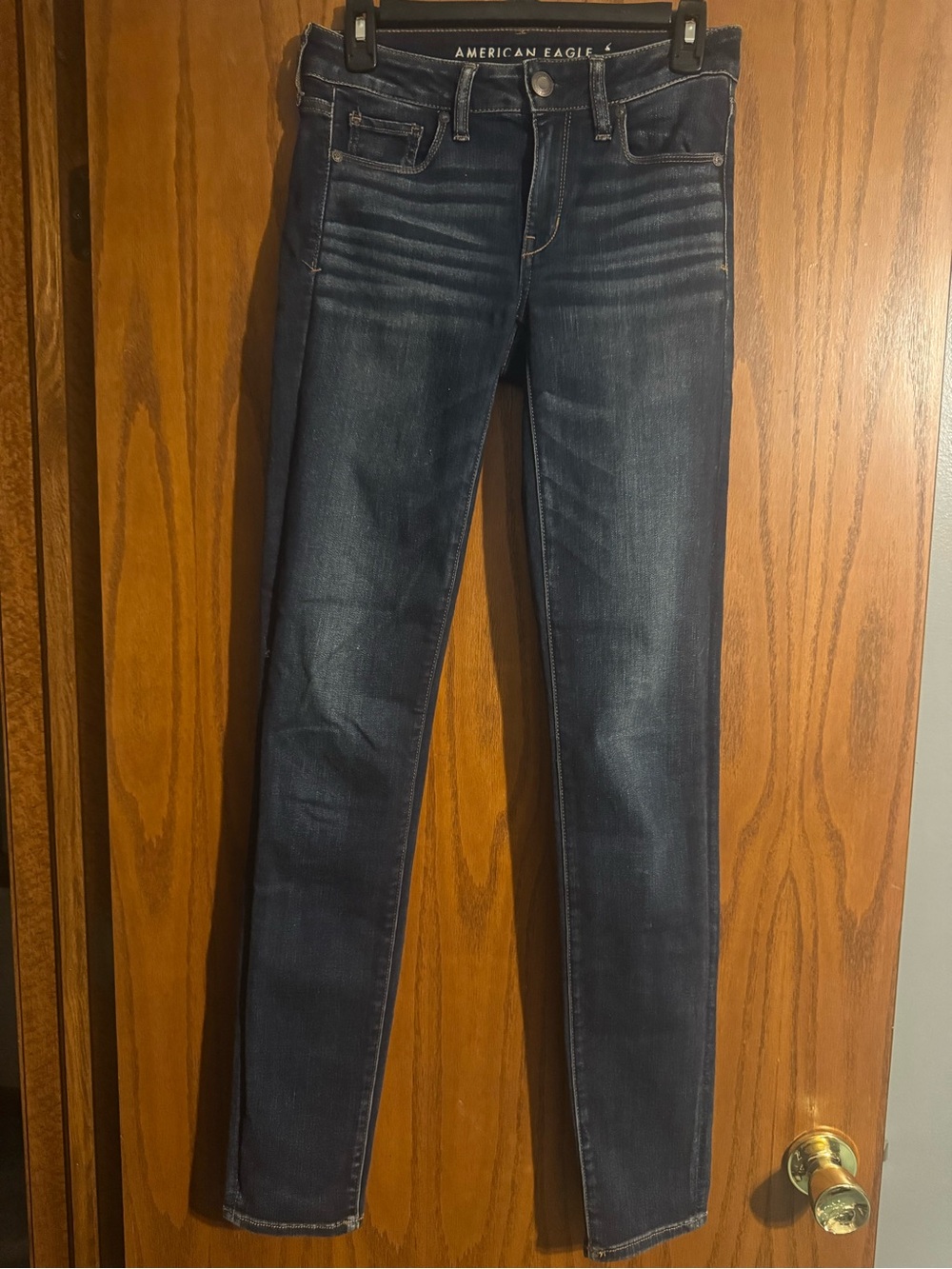 American Eagle Outfitters Women's Navy Skinny Jeans